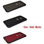 Moto Z4 Case Bumper,Compatible Moto Mods Dngn Luxury [Aluminum Metal Frame Cover] [4 Corner TPU Shockproof] for Motorola Moto Z4/z4 Play (Sliver)