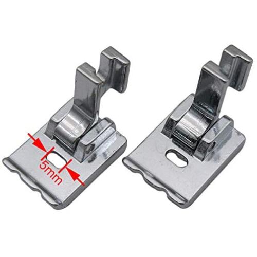 CKPSMS Brand - CY-9908L 2PCS Low Shank Metal Double Welting Cording Piping Foot/Feet