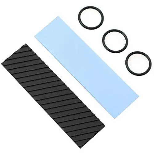 ZRM&E M.2 PCI-E NVME 2280 G Coating Copper Heatsink, Black 70x20x1.5mm Radiator for Laptop PC Solid State Disk Cooler ZRM&E M.2 PCI-E NVME 2280 G Coating Copper Heatsink, Black 70x20x1.5mm Radiator for Laptop PC Solid State Disk Cooler