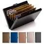 Credit Card Holder Stainless Steel Credit Card Case Metal ID Card Holder RFID Wallets Business Card Holder for Women or Men