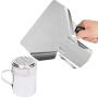 CUSINIUM Popcorn Scoop and Dredge Bundle - Metal Popcorn Scooper - French Fry Scoop