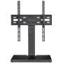 Rentliv Wooden Base Universal TV Stand- Table Top TV Base Stand for 37 to 55 inch TVs - Height Adjustable TV Mount Stand ,VESA 400 x 400mm Rentliv Wooden Base Universal TV Stand- Table Top TV Base Stand for 37 to 55 inch TVs - Height Adjustable TV Mount Stand ,VESA 400 x 400mm