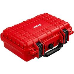 Eylar Tactical Hard Gun Case Water & Shock Proof with Foam TSA Approved 11.6 Inch 8.3 Inch 3.8 Inch (Red)