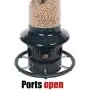 Squirrel Buster Plus Squirrel-proof Bird Feeder w/Cardinal Ring and 6 Feeding Ports, 5.1-pound Seed Capacity, Adjustable, Pole-mountable (POLE ADAPTOR SOLD SEPARATELY), Green Squirrel Buster Plus Squirrel-proof Bird Feeder w/Cardinal Ring and 6 Feeding Ports, 5.1-pound Seed Capacity, Adjustable, Pole-mountable (POLE ADAPTOR SOLD SEPARATELY), Green
