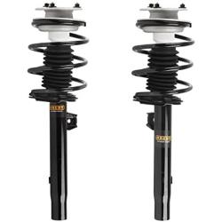 OREDY Shocks Struts 2PCS Front Struts Coil Spring Suspension Struts Assembly 171581 171582 11372 11371 Compatible with 320i 325i 330i 2001 2002 2003 2004 2005 325Ci 330Ci 01-06 323i 328i 1999 2000