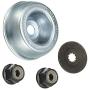KBINGO Trimmer Head Blade Adapter Attachment Maintenance Kit, Metal Blade Adapter Kit for STIHL Brushcutter & String Trimmer & Weed Eater