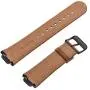 Kartice Compatible with ASUS ZenWatch 3 Band,Vintage Genuine Leather Watch Band Strap Replacement Watchband Metal Clasp Buckle (Brown 14mm)