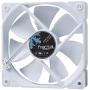 Fractal Design Dynamic X2 GP-12 Computer Fan - Silent Fan - High Airflow – 120x120x25 mm – 1200RPM – FDB-Bearings – Trip Wire - Aerodynamically Shaped Struts – 12v - White Edition (Single)
