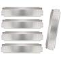 Grill Replacement Parts for Nexgrill 5 Burner 720-0888, 720-0888N, Home Depot Nexgrill 720-0830H, Stainless Steel Grill Heat Plates Shield Tent, Burner Cover, Flame Tamer, Flavor Bar, 5 Pack