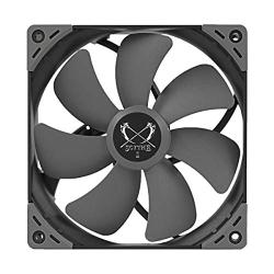 Scythe Kaze Flex 140mm Fan, PWM 300-1200RPM, Quiet Case/Radiator Fan, Single Pack