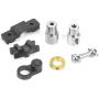 Dilwe RC Transmission Spare Parts Accessory Shaft Fit for FT012 Brushless RC Boat