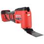 Milwaukee 2626-20 M18 18V Lithium Ion Cordless 18,000 OPM Orbiting Multi Tool with Woodcutting Blades and Sanding Pad with Sheets Included (Battery Not Included, Power Tool Only)