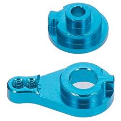 GoolRC RC Car 25T Steering Servo Arm Horn Buffer for 1:12 WLtoys 12428 12423 FY-03 RC Rock Crawler Vehicle Parts (Blue)