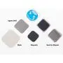 ChiButtons 3737mm Rubber Magnet Button Parts [Metric System] (100 Sets)