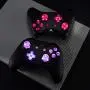 eXtremeRate Multi-Colors Luminated D-pad Thumbsticks Start Back ABXY Action Buttons (DTF) LED Kit for Xbox One Standard, Xbox One S X Controller 7 Colors 9 Modes Button Control