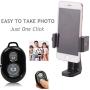 Phone Tripod Mount with Remote 360 Rotation Smartphone Holder Adapter Compatible with iPhone 11 Pro Xs Max XR X 8 7 6 6s Plus Samsung Nexus