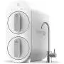 Waterdrop G2 RO Reverse Osmosis Water Filtration System, Tankless, 400 GPD Fast Flow, Reduces TDS, 1:1 Pure to Drain, FCC Listed, USA Tech, WD-G2-W, White
