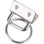 Biitfuu 20Pcs Metal Tail Clip, Bag Strap Connector for Bag Purse Making Hand-Made Metal Bag Clip Biitfuu 20Pcs Metal Tail Clip, Bag Strap Connector for Bag Purse Making Hand-Made Metal Bag Clip