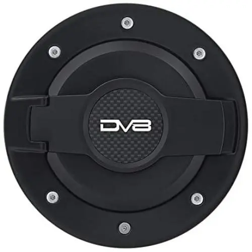 DV8 Offroad | Fuel Door Assembly | Designed for the 2007-2018 Jeep Wrangler JK | Black Finish DV8 Offroad | Fuel Door Assembly | Designed for the 2007-2018 Jeep Wrangler JK | Black Finish