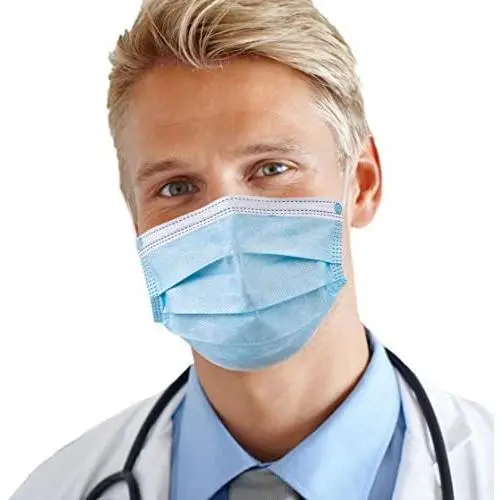eZthings Professional Crafts Disposable Face Masks for Painting, Cutting, or Sewing (50 Pack)