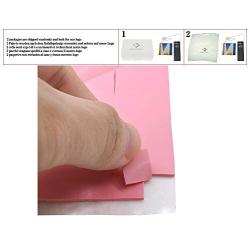Red heatsink Heat Sink Grease Paste Adhesive Computer PC Fan Cooler Conductive Silicone pad GPU CPU Thermal Pads 1mm,No Cut