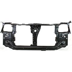 Radiator Support Assembly Compatible with 1996-1998 Honda Civic Black Steel Cpe/Hatchback/Sedan (USA/Canada Built)