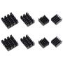 Enokay Raspberry Pi 4 Model B 4B Heat Sink Heatsink Heatsinks Set(Set of 2)(Black)