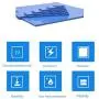 Thermal Pad,1.5W/m-k Thermal Conductivity/Insulation/Viscosity/Elasticity/Low Resistance Heat/Filling Heat Sink Silicone Sheet Pads for Laptop Heatsink/GPU/CPU/LED Cooler (100×100×1MM) Thermal Pad,1.5W/m-k Thermal Conductivity/Insulation/Viscosity/Elasticity/Low Resistance Heat/Filling Heat Sink Silicone Sheet Pads for Laptop Heatsink/GPU/CPU/LED Cooler (100×100×1MM)