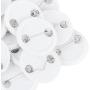 VEVOR Button Parts 1000-Piece 58mm/2.28 Inch Blank Button Badge Parts Set for Button Making Machine Metal Shells Clear Mylar and Plastic Base Components DIY Arts Crafts Supplies for Gifts Souvenirs