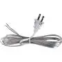 Creative Hobbies Lamp Kit for Liquor Bottles, Wine Bottles - Includes All Adapters and Parts - Silver Finish