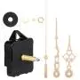 JJDD High Torque Clock Replacement Movement,Clock Movement Metal Clock Needle Kit,31MM Long DIY Repair Quartz Wall Clock Movement,8 PCS
