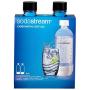 Sodastream 1l Carbonating Bottles- Black (Twin Pack)