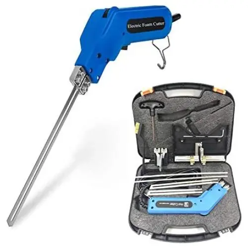 110V Electric Hot Foam Cutter Knife Grooving Wire Styrofoam Engraving Tool Kit Blade Slotting Board DIY Sculpture (Full set) 110V Electric Hot Foam Cutter Knife Grooving Wire Styrofoam Engraving Tool Kit Blade Slotting Board DIY Sculpture (Full set)