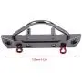 sjlerst Aluminium Alloy RC Car Front Bumper, Durable RC Bumper, RC Model Part for Axial SCX10 1/10 Remote Control Crawler sjlerst Aluminium Alloy RC Car Front Bumper, Durable RC Bumper, RC Model Part for Axial SCX10 1/10 Remote Control Crawler