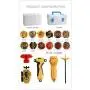 Mitfun Metal Fusion Battling Top Burst Launcher Grip Set Storage Box Top Burst Gyros 4D with Launcher Burst Toys for Children