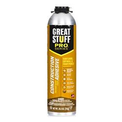 Great Stuff 343087 PRO 26.5-Ounce Construction Adhesive, Each