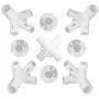 MEKTY Spare Parts for 3x3m Gazebo Awning Tent Feet Corner Center Connector 25/19mm
