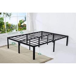 V&LX 18 Inch Tall V1406 UP-Support Deluxe Metal Slat Bed Frame (King)