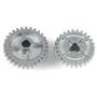 INGQU Upgraded One-Lever Drive Gear and Two-Lever Drive Gear(C12024+C12025), RC Car Spare Parts and Accessories for FY-12, FY-13(2Pcs)