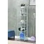 Convenience Concepts Xtra Storage 5-Tier Folding Metal Shelf, Seafoam