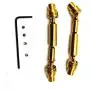 Leoie Transmission Drive Shaft for WPL B1 B16 B24 B36 C1 C24 C34 JJRC Q60 Q61 Q65 MN 90 RC Car Parts Gold