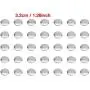 Button Parts 1000PCS 32mm DIY Blank Pin Badge Button Parts Consumables for Badge Maker Machine, 1.26inch(32mm) Button Parts 1000PCS 32mm DIY Blank Pin Badge Button Parts Consumables for Badge Maker Machine, 1.26inch(32mm)