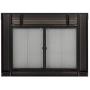 Pleasant Hearth AT-1001 1111 Fireplace Screen, Black