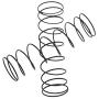 Facibom for Axial SCX24 90081 1/24 RC Crawler Car Upgrade Parts Metal Shock Absorber Damper Accessories,BK