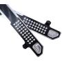 REhobby TRX4 Metal Side Pedal Step Boards Foot-Plate for 1:10 RC Car Rock Crawler Traxxas TRX-4 Bronco Accessories and Parts Model
