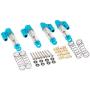 Binchil for Axial SCX24 90081 1/24 RC Crawler Car Upgrade Parts Metal Shock Absorber Damper Accessories,BU