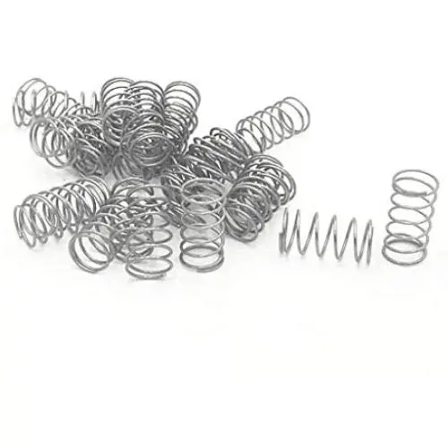 XJS Metal Compression Spring Silver Tone (0.8x11x21mm 20 Pcs) XJS Metal Compression Spring Silver Tone (0.8x11x21mm 20 Pcs)
