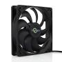 Conisy 120 mm PWM PC Case Fan, 4 Pin 800-2000 RPM Adjustable High Airflow Cooling Fan for Computer Coolers and Radiators System (Multicolor)
