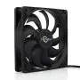 Conisy 120 mm PWM PC Case Fan, 4 Pin 800-2000 RPM Adjustable High Airflow Cooling Fan for Computer Coolers and Radiators System (Multicolor)