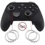 eXtremeRate Matte Chrome Silver Accent Rings Accessories for Xbox One Elite, Elite Series 2 Controller, Replacement Parts Profile Switch Buttons for Xbox One Elite Controller - Pack of 2 eXtremeRate Matte Chrome Silver Accent Rings Accessories for Xbox One Elite, Elite Series 2 Controller, Replacement Parts Profile Switch Buttons for Xbox One Elite Controller - Pack of 2